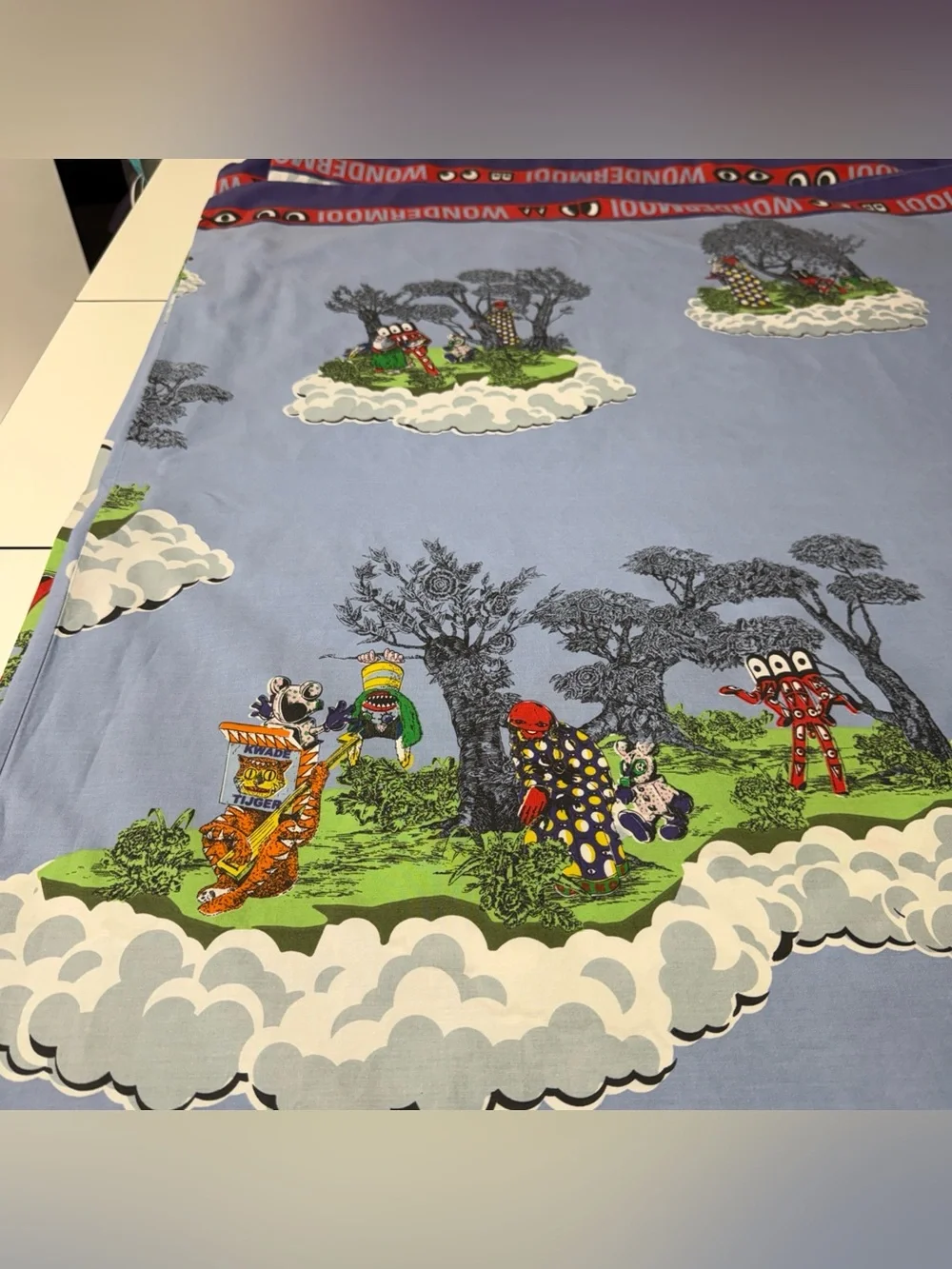IKEA x Walter Van Beirendonck Glodande Twin Duvet, Pillowcase Limited Wondermooi